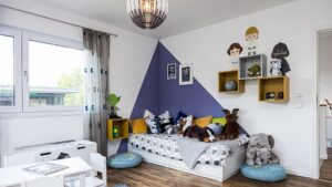 Beispiel Kinderzimmer - mit Platz zum Spielen