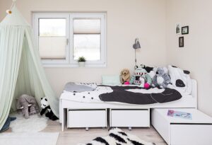 Beispiel Kinderzimmer - mit Platz zum Spielen