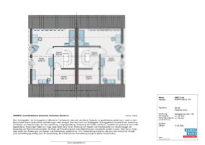 Grundriss DG - Haus B