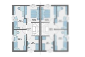 Grundriss OG - Haus B