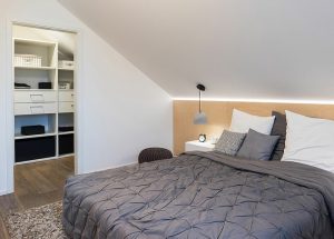 Beispiel Schlafzimmer mit Ankleide