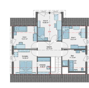 Grundriss Dachgeschoss