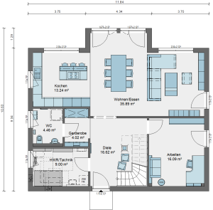 Grundriss Erdgeschoss