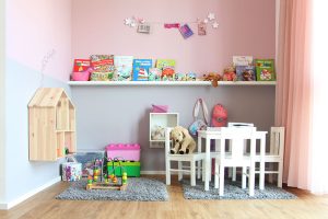Beispiel Kinderzimmer - mit Spielecke für die kleine Prinzessin