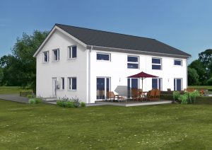 Bauplanung Hanse Haus Doppelhaushälfte 25-129