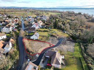 Lage Grundstück Drohenansicht