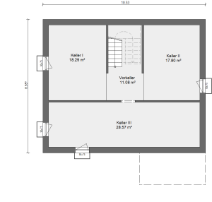 Grundriss UG