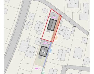 Lageplan Grundstück Leonhardstraße
