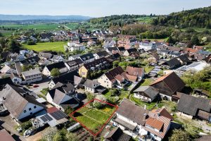Drohnenansicht mit GS-Einzeichnung