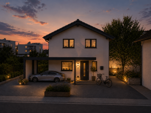 Außenansicht Eingang