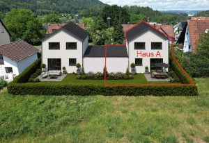 Beispiel Gartenansicht -Haus A