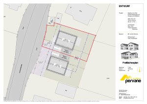 Freiflächenplan Haus A