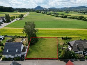 Auf diesem Grundstück entsteht Ihr neues Zuhause
