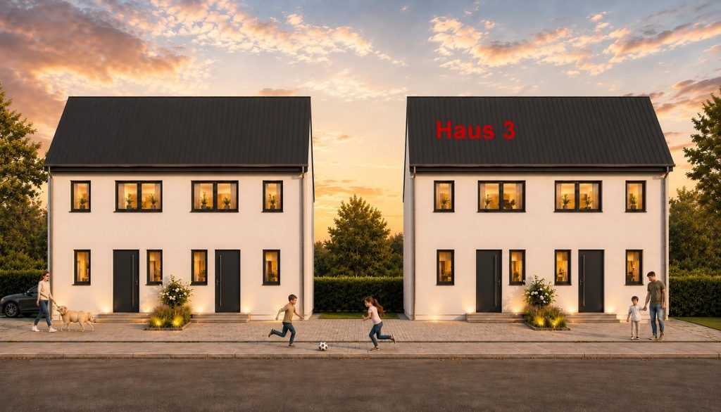 Doppelhaushälfte – Haus 3 – Neubauprojekt in Konstanz in Projektierung image 1