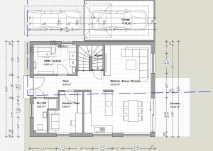 Grundriss EG - Haus B