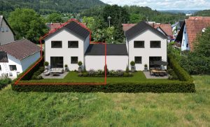 Beispiel Gartenansicht Haus B
