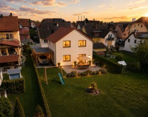 Planungsbeispiel auf dem Grundstück - Feierabend