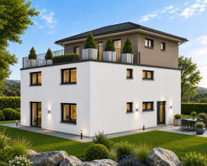 Beispiel Bauplanung Aussenansicht