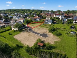 Drohnenansicht Grundstück Flst. 343