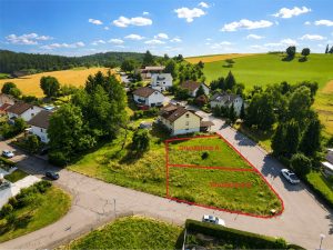 Grundstück Flst. 744 - Teil Haus A und Haus B