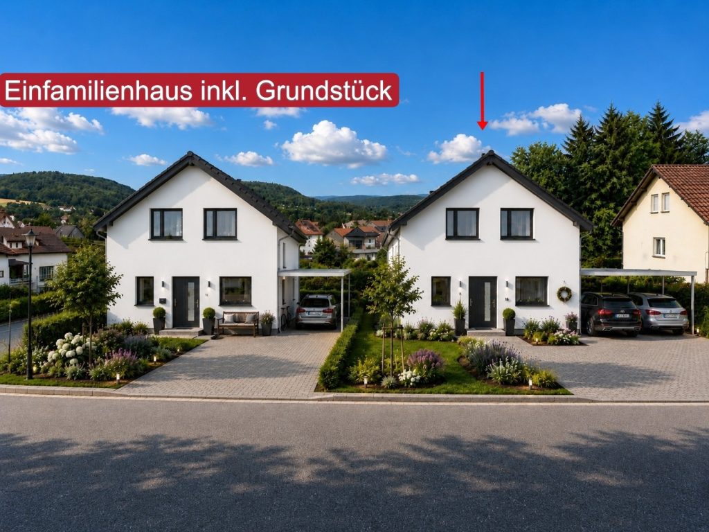 Familienfreundlich & nachhaltig: QNG zertifizierbares Effizienzhaus 40+ inkl. Grundstück image 1