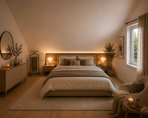 Beispiel Visualisierung Schlafzimmer