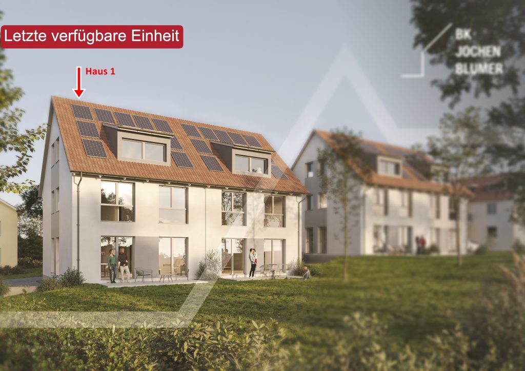 Letzte verfügbare Einheit! – Haus 1 – Wunderschöne Doppelhaushälfte in Konstanz-Wallhausen image 1