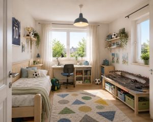 Beispiel Kinderzimmer 2 - DHH rechts