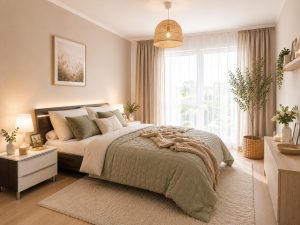 Beispiel-Visualisierung Schlafzimmer