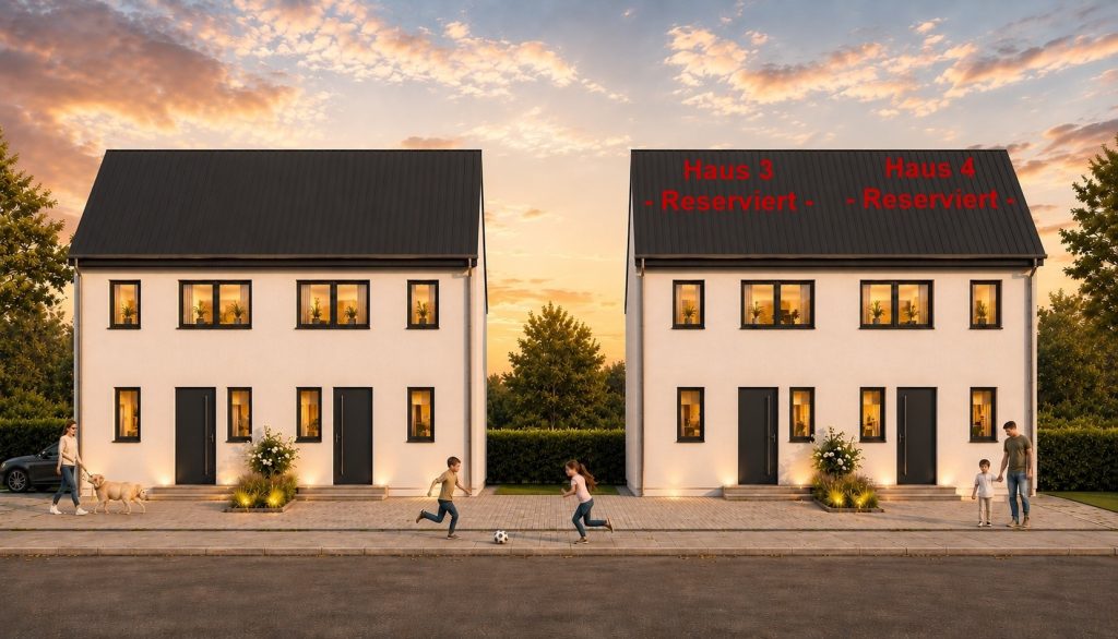 RESERVIERT – Doppelhaushälfte – Haus 3 – Neubauprojekt in Konstanz in Projektierung image 1