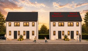 RESERVIERT ! Haus 3 - Ansicht Ost
