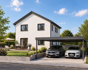 KI generierte Beispiel Visualisierung - QNG Villa 133