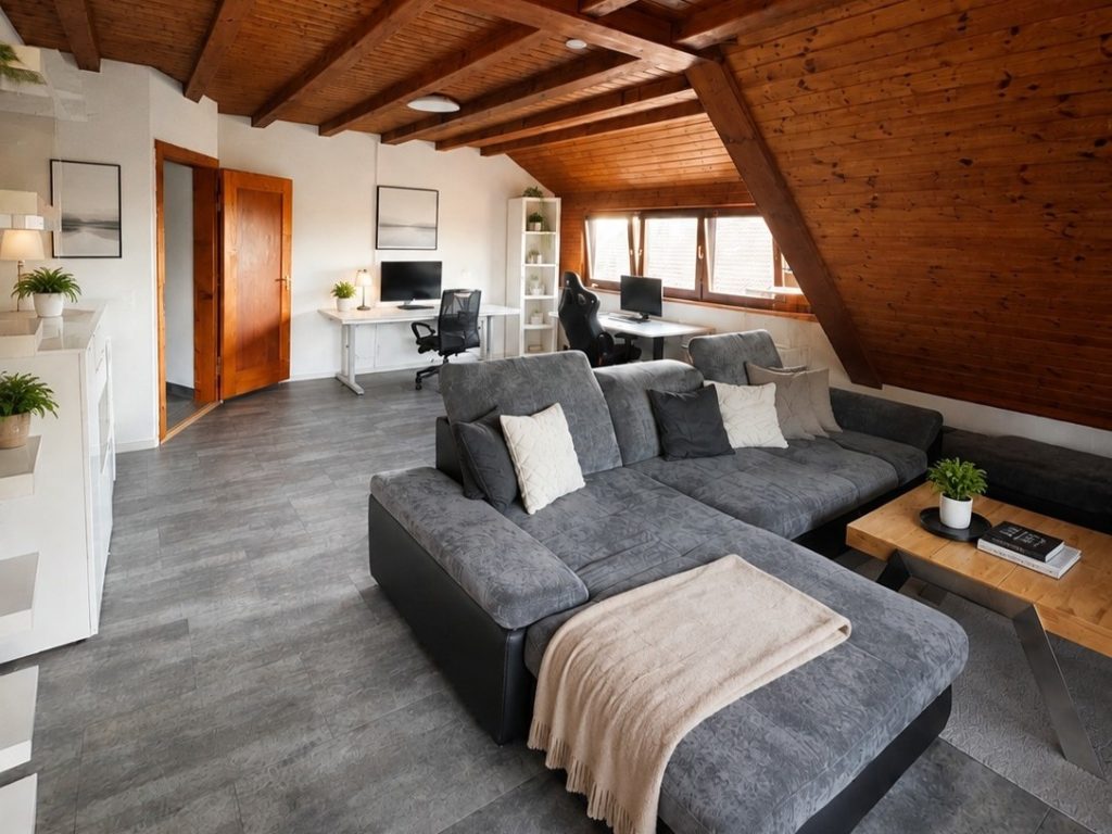 Schöne 3-Zimmer DG-Wohnung – Wohnen auf dem Oberen Salenhof – zu vermieten image 1