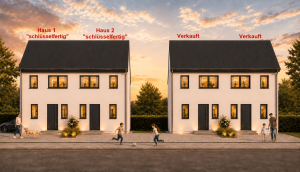 Haus 1 - Beispiel Visualisierung Ansicht Ost